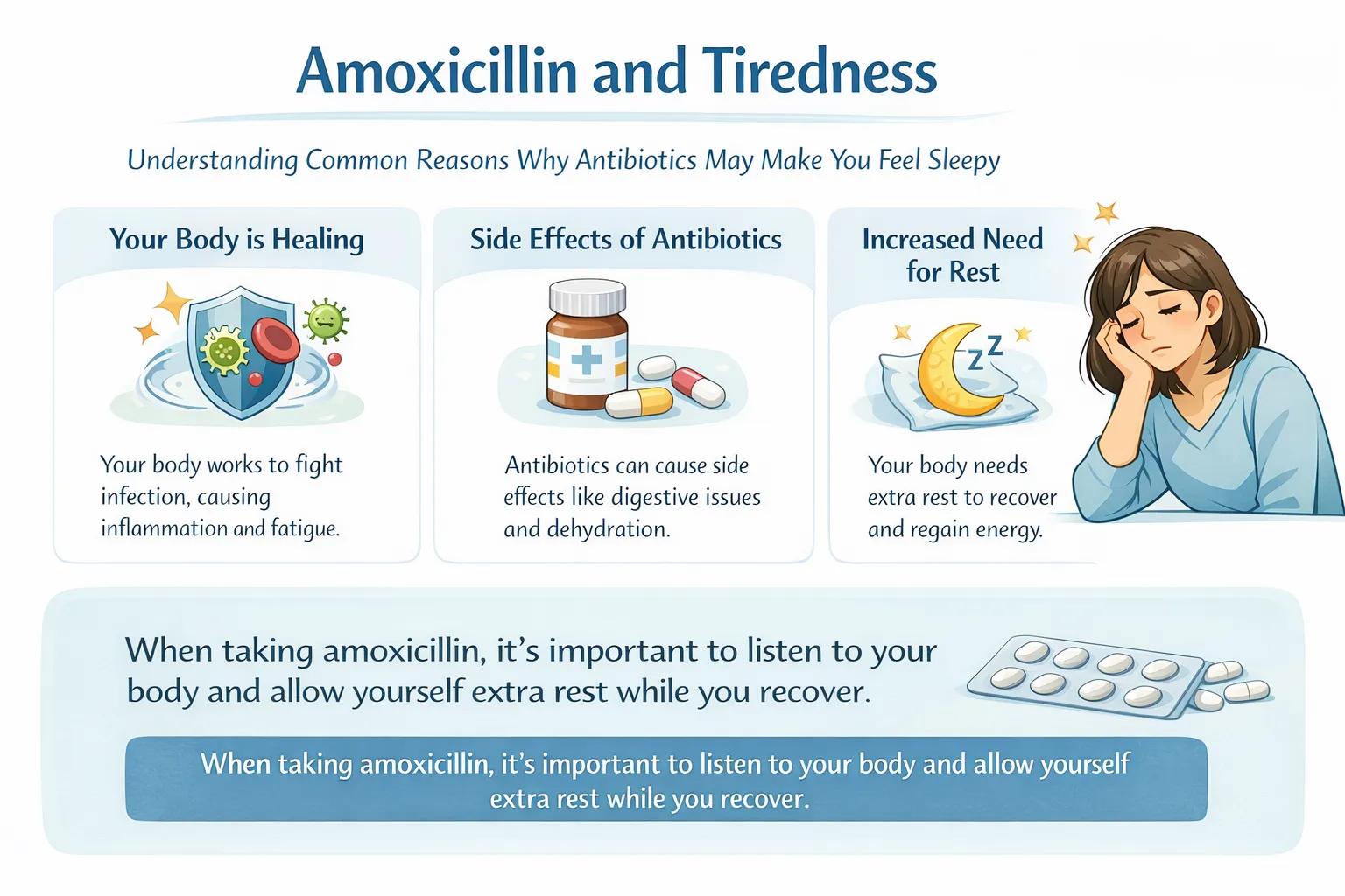 Amoxicillin and Tiredness